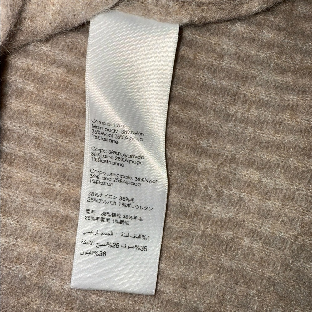 3.1 Phillip Lim Taupe Lace Detail Pullover Sweater Size XS - Picture 12 of 12